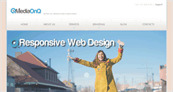 Desktop Screenshot of mediaonq.com